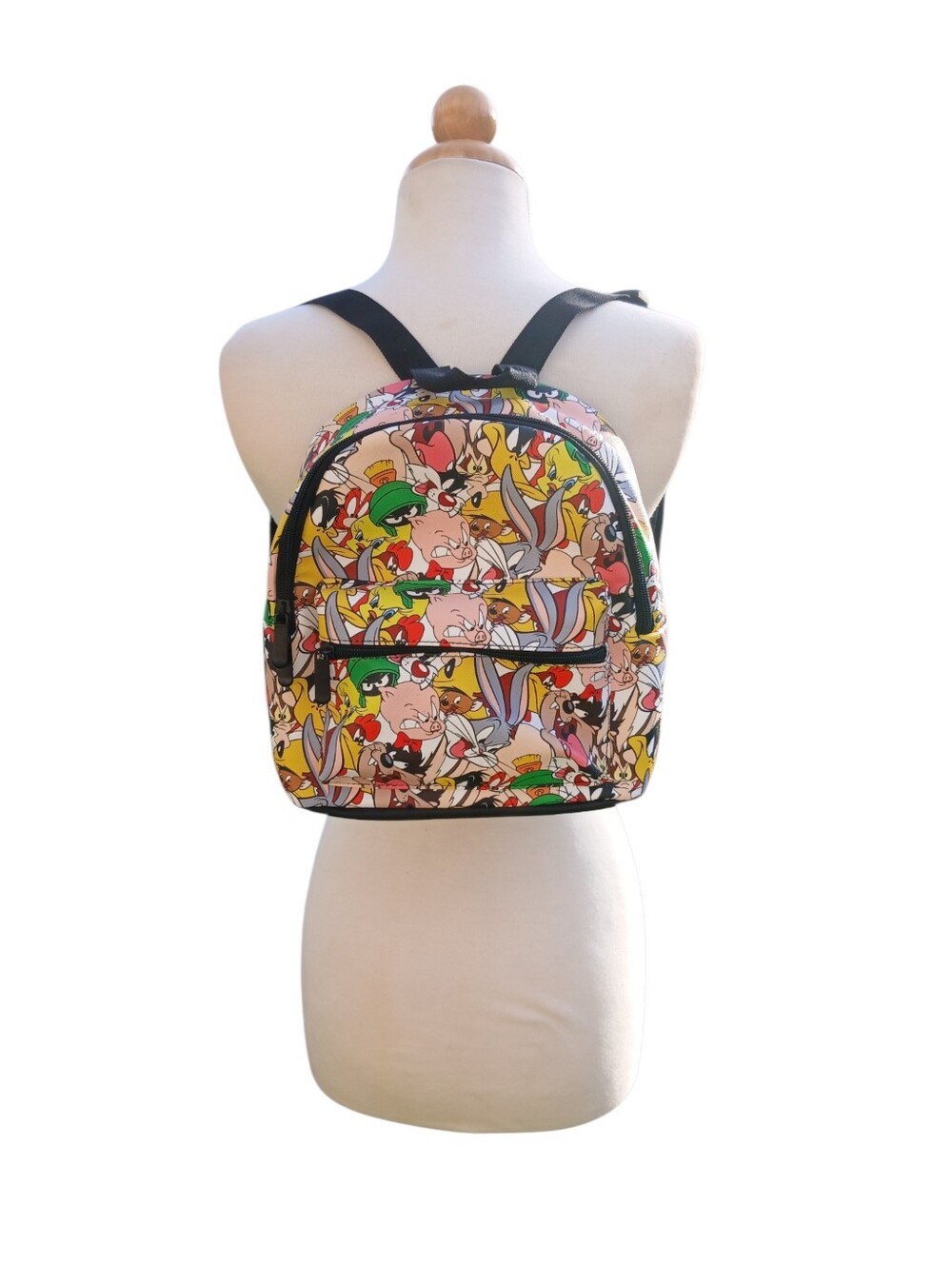 Bioworld Looney Tunes Mini Backpack Multi-Character Adult/Kids 12x10